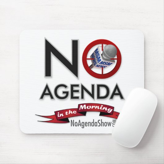 Keine Tagesordnung Mousepad (Mit Mouse)