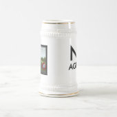 Keine Tagesordnungs-Show Stein Bierglas (Mittel)