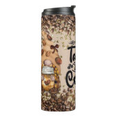 Keine Talkie vor Kaffee Thermosbecher (Nach links gedreht)