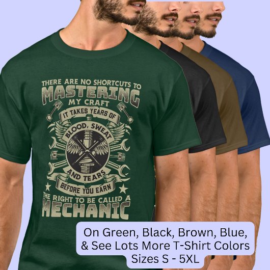 Keine Tastenkombinationen für den Mastering-Mechan T-Shirt