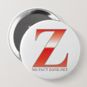 Keine Tatsachen-Zone - Zoner Knopf Button (Vorne & Hinten)