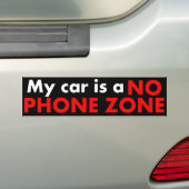 Keine Telefon-Zone Autoaufkleber (Auf Auto)