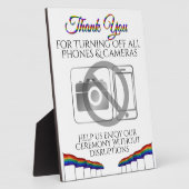 Keine Telefone oder Kameras Hochzeitsrennen Gay Pr Fotoplatte (Seite)