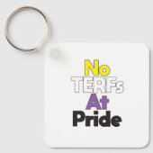 Keine TERF am Pride-Schlüsselanhänger Schlüsselanhänger (Vorderseite)