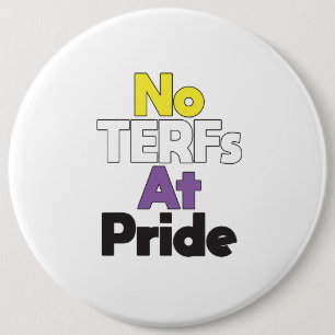 Keine TERFs beim Pride Button