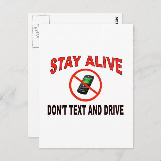 KEINE TEXTE POSTKARTE (Vorne/Hinten)