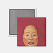 Keine Theatermaske Magnet (Vorderseite/Rückseite)