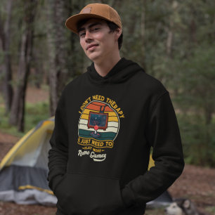 Keine Therapie nur Retro Games - Vintages Videospi Hoodie