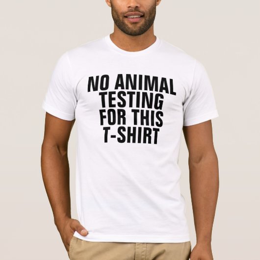 KEINE TIERprüfung FÜR DIESEN T - SHIRT (Vorderseite)