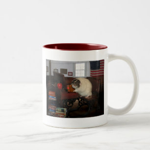 Keine Tierprüfungs-Tasse Zweifarbige Tasse