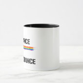 Keine Toleranz für Intoleranz Tasse (Zentrum)