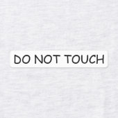 Keine Touch Etiketten (Design 1)