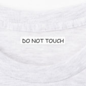 Keine Touch Etiketten (Befestigt)