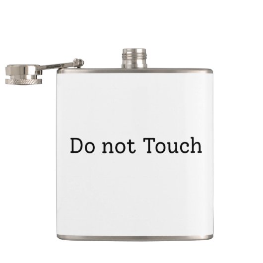 Keine Touch Flachmann (Geöffnet)