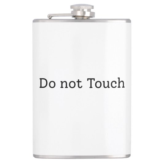 Keine Touch Flachmann (Vorderseite)