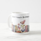 Keine Touch Kaffee-Tasse - Persönliche Bezeichnung Kaffeetasse (Vorderseite Links)
