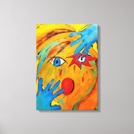 Keine Touch Leinwanddruck