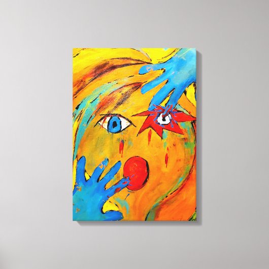 Keine Touch Leinwanddruck (Vorderseite)