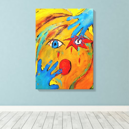 Keine Touch Leinwanddruck (Insitu (Holzboden))