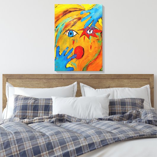 Keine Touch Leinwanddruck (Insitu (Schlafzimmer))