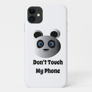 Keine Touch Mein Telefon-Panda-Cover iPhone 11 Hü Case-Mate iPhone Hülle