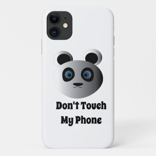 Keine Touch Mein Telefon-Panda-Cover iPhone 11 Hül Case-Mate iPhone Hülle (Rückseite)