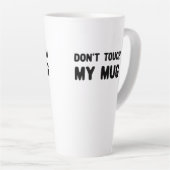 Keine Touch meiner Tasse Funny Slogan (Rechte Ecke)
