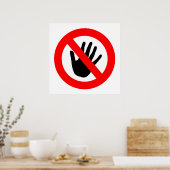 Keine Touch Poster (Küche)