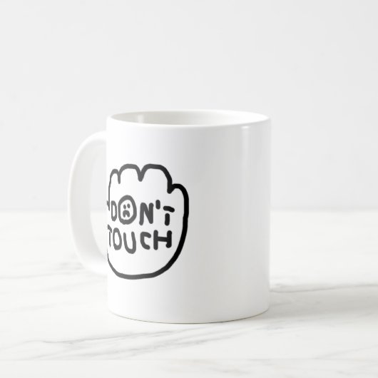 Keine Touch Tasse (Vorderseite Links)