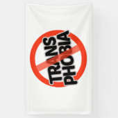Keine Transphobie Banner (Vertikal)