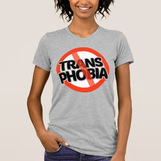 Keine Transphobie T-Shirt (Vorderseite)