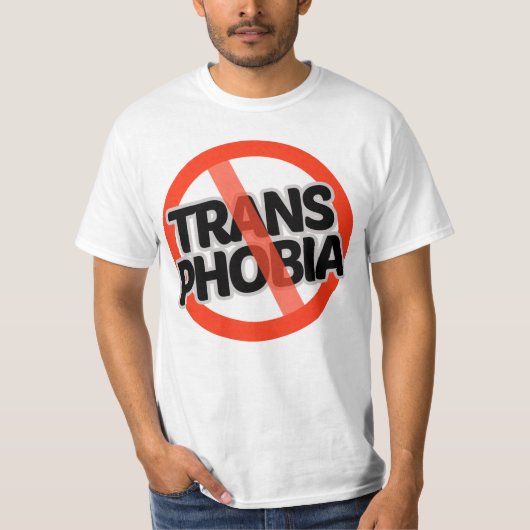 Keine Transphobie T-Shirt (Vorderseite)