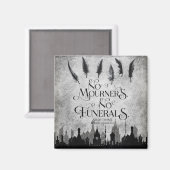 Keine Trauer kein Bestattungmagnet Magnet (Vorderseite/Rückseite)