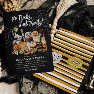 Keine Tricks, nur leckere Halloween-Party Einladung