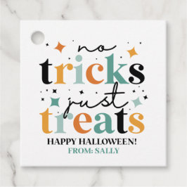 Keine Tricks nur Leckereien Halloween Geschenkanhänger