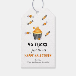 Keine Tricks nur Leckereien Halloween-Geschenktag Geschenkanhänger
