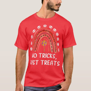 Keine Tricks, nur Leckereien Halloween Lehrerin Fu T-Shirt