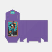 Keine Tricks - nur Leckereien! Halloween-Party Geschenkschachtel (Ungefaltet)