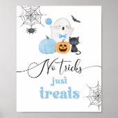Keine Tricks nur Leckereien Halloween Süßigkeiten Poster (Vorne)