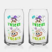 Keine Tricks, nur Leckereien Niedlich Dosenglas (Vorderseite)