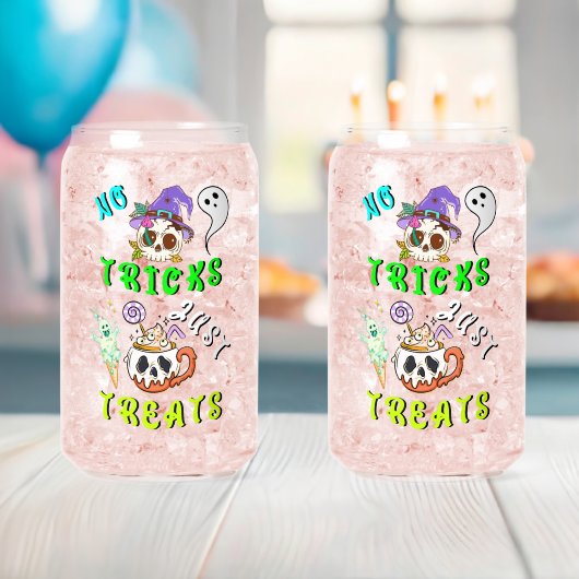 Keine Tricks, nur Leckereien Niedlich Dosenglas (Insitu (Baby Party))