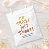 Keine Tricks nur Leckereien niedlich Spaß Hallowee Geschenktütchen (Ausgeschnitten)