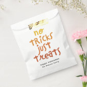 Keine Tricks nur Leckereien niedlich Spaß Hallowee Geschenktütchen (Versiegelt)