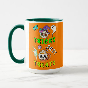 Keine Tricks, nur Leckereien Niedlich Tasse