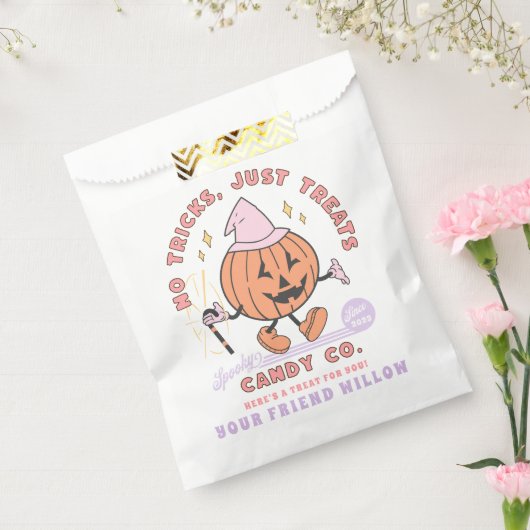 Keine Tricks nur Leckereien Spooky Candy Co Hallow Geschenktütchen (Versiegelt)