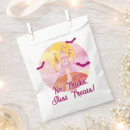 Keine Tricks nur Leckereien Spooky Castle Hallowee Geschenktütchen