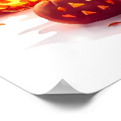 Keine Tricks, nur Leckereien. Teddy-Bär. Halloween Poster (Ecke)