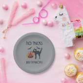 Keine Tricks, nur Schrecken Pappteller (Party)