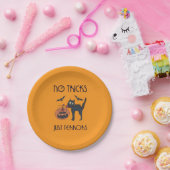 Keine Tricks, nur Schrecken Pappteller (Party)