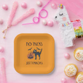 Keine Tricks, nur Schrecken Pappteller (Party)